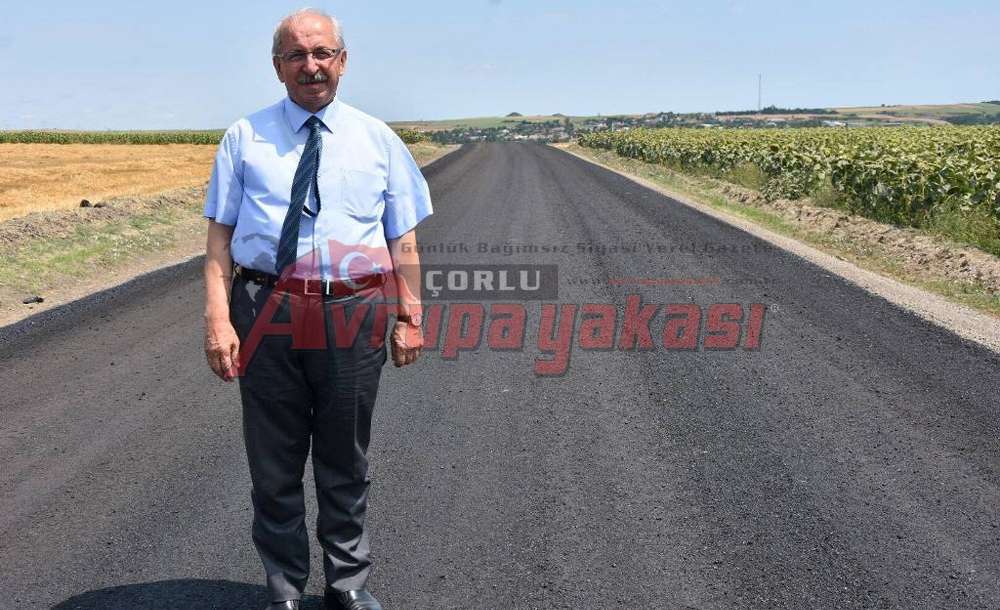 Başkan Albayrak Çorlu'daki Asfalt Çalışmalarını İnceledi