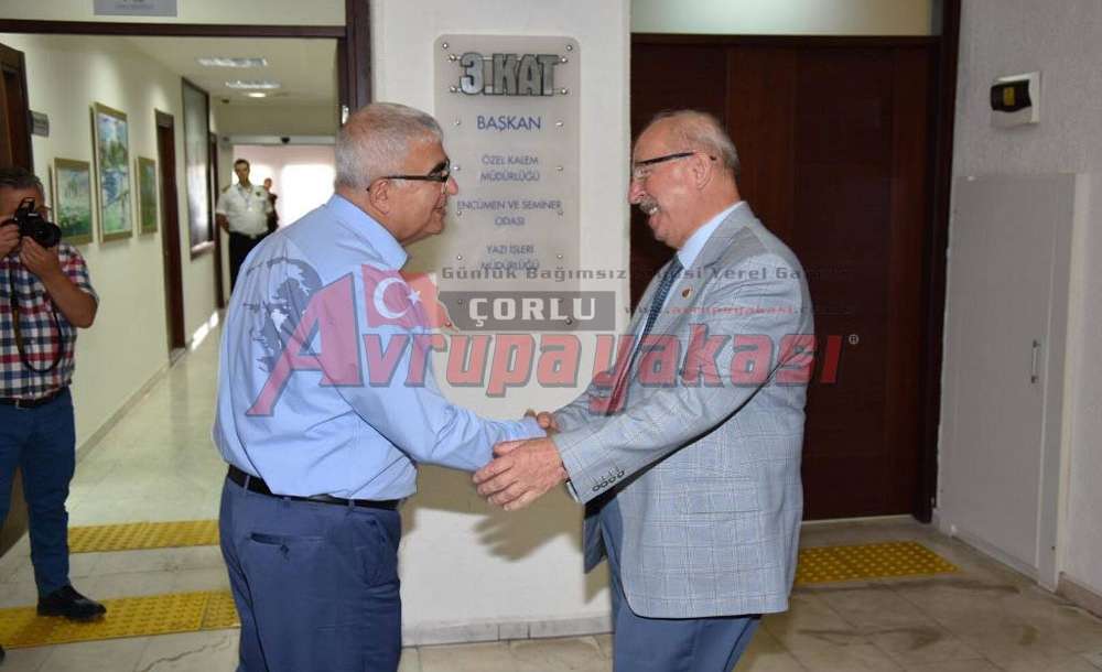 Başkan Albayrak'tan Başkan Baysan'a Ziyaret
