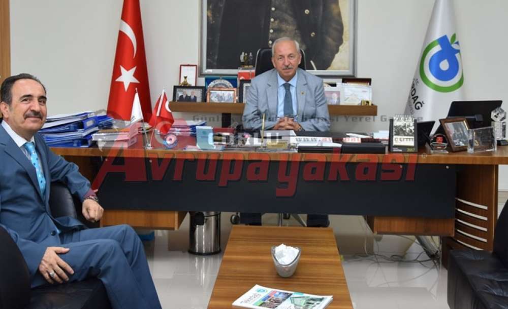Çorlu 1 Osb Müdürü Cem Fitoloğlu'ndan Başkan Albayrak'a Ziyaret