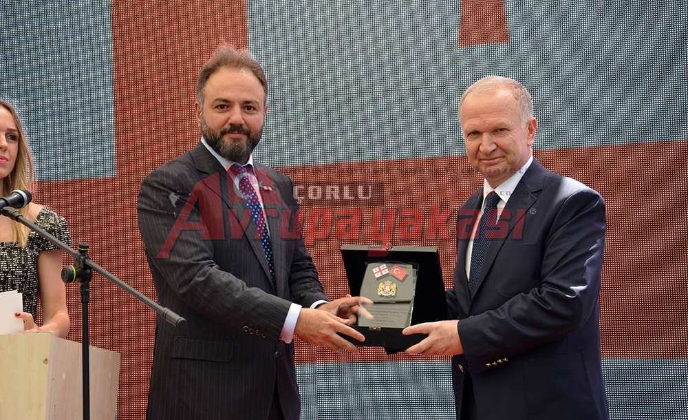 Velimeşe'de Gürcistan Fahri Konsolosluğu Açıldı