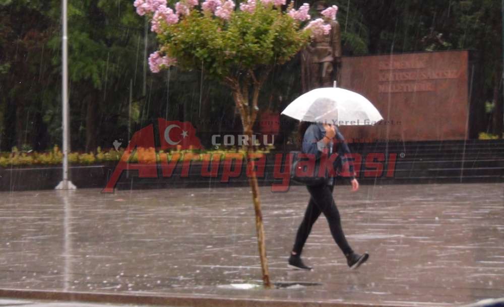 Yağmur Çorlu'yu Serinletti