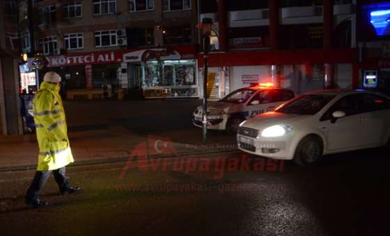 Çorlu Polisi Ve Jandarmasından Yeni Yıl Mesaisi  