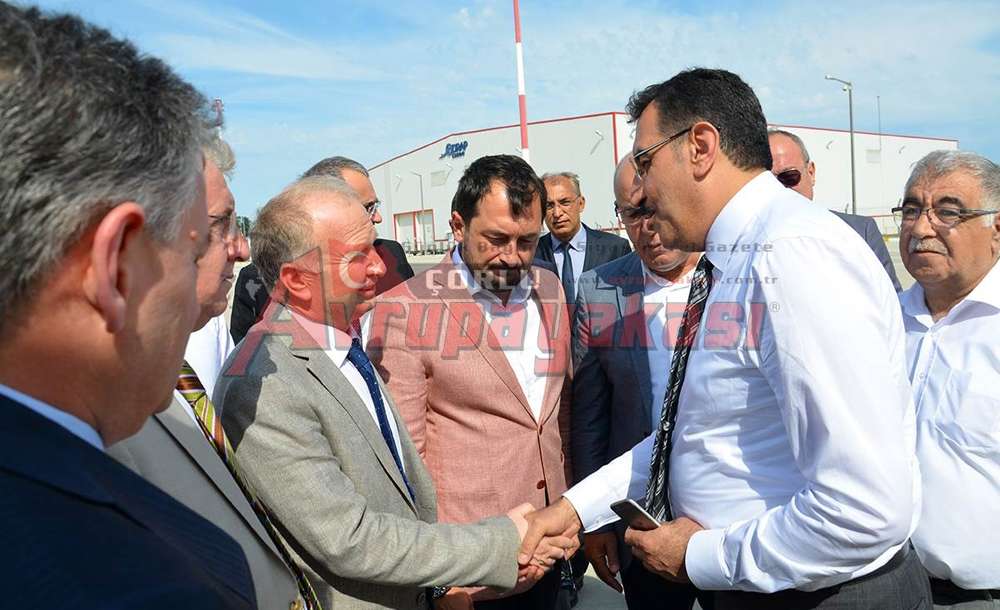 Bakan Tüfenkçi Çorlu Havaalanı'ndan Uğurlandı 