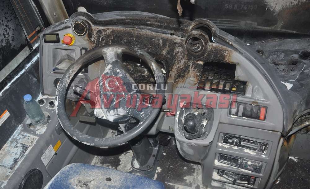 Fabrika Servisinde Korkutan Yangın