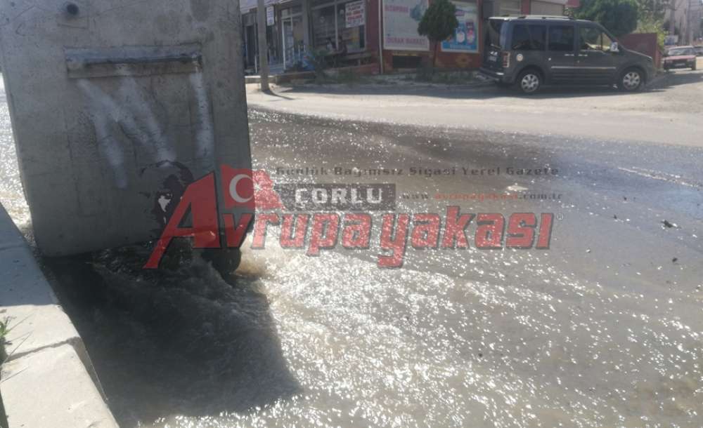 Cadde Göle Döndü