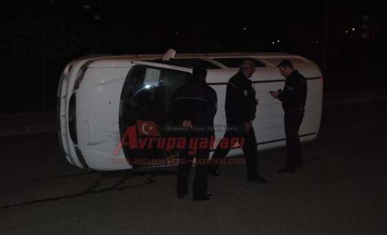Çorlu`da Kaza 1 Yaralı