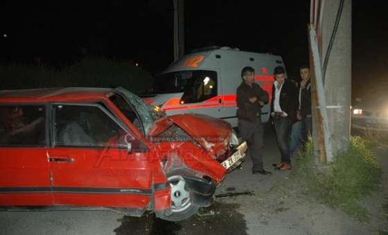 Çorlu`da 2 Kaza 4 Yaralı
