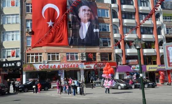 Baloncular 23 Nisan Bayramını Bekledi