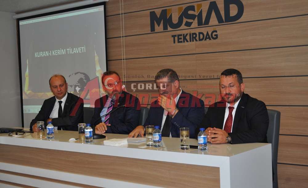 Müsiad Tekirdağ Yeni Yönetimi Basınla Buluştu
