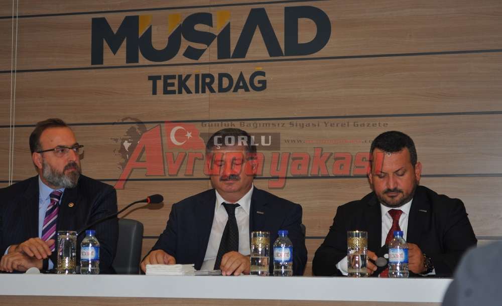 Müsiad Tekirdağ Yeni Yönetimi Basınla Buluştu