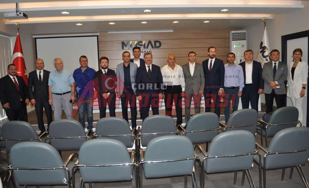 Müsiad Tekirdağ Yeni Yönetimi Basınla Buluştu