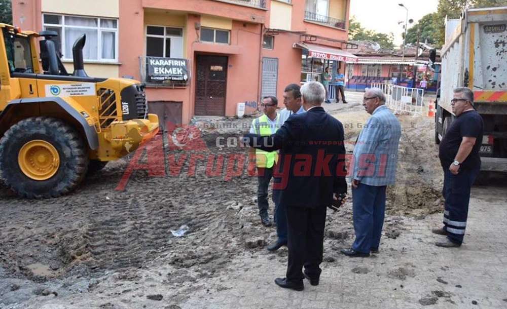 Başkan Albayrak Çalışmaları Yerinde İnceledi
