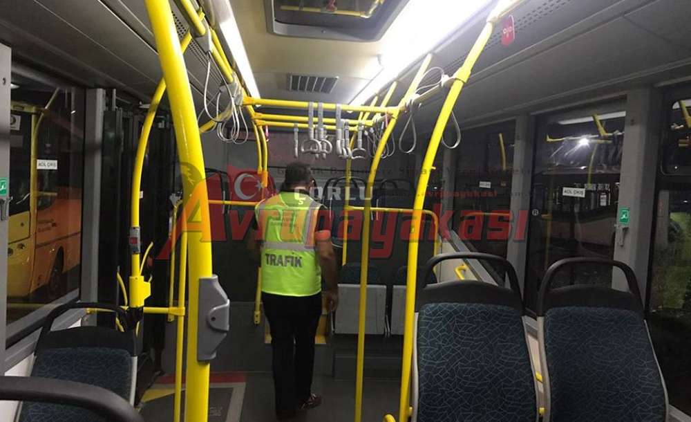 Büyükşehir'den Halk Otobüslerine Denetleme