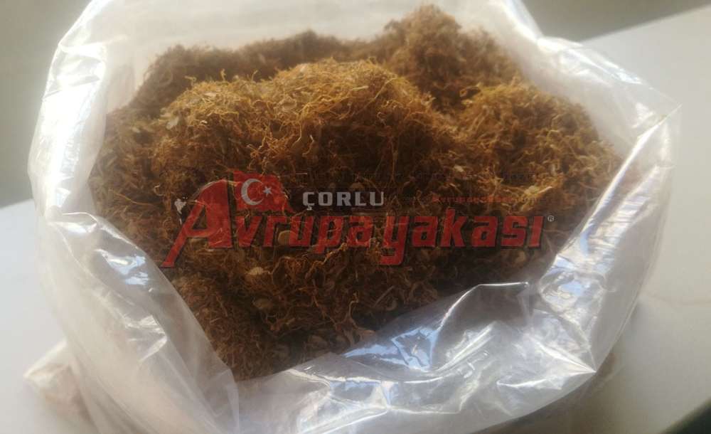 62 Kg Kaçak Tütün Ele Geçirildi
