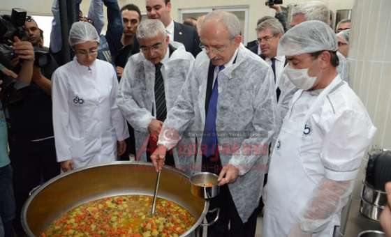 Çorlu Belediyesi Aşevini Kemal Kılıçdaroğlu Açtı