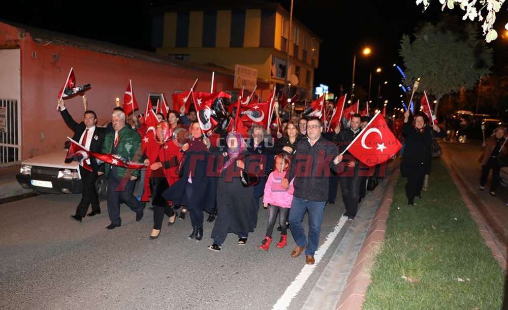 Cumhuriyet Bayramı Ergene'de Coşkuyla Kutlandı 