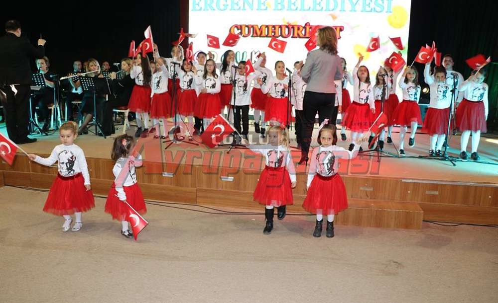 Cumhuriyet Bayramı Ergene'de Coşkuyla Kutlandı 