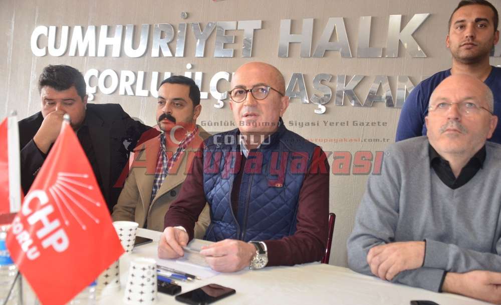 Chp Çorlu Örgütünde Deprem