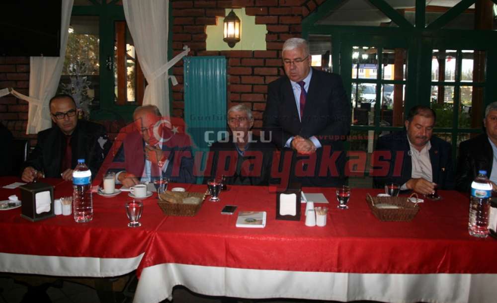 Ergene Muhtarları Sorunlarını Anlattı 