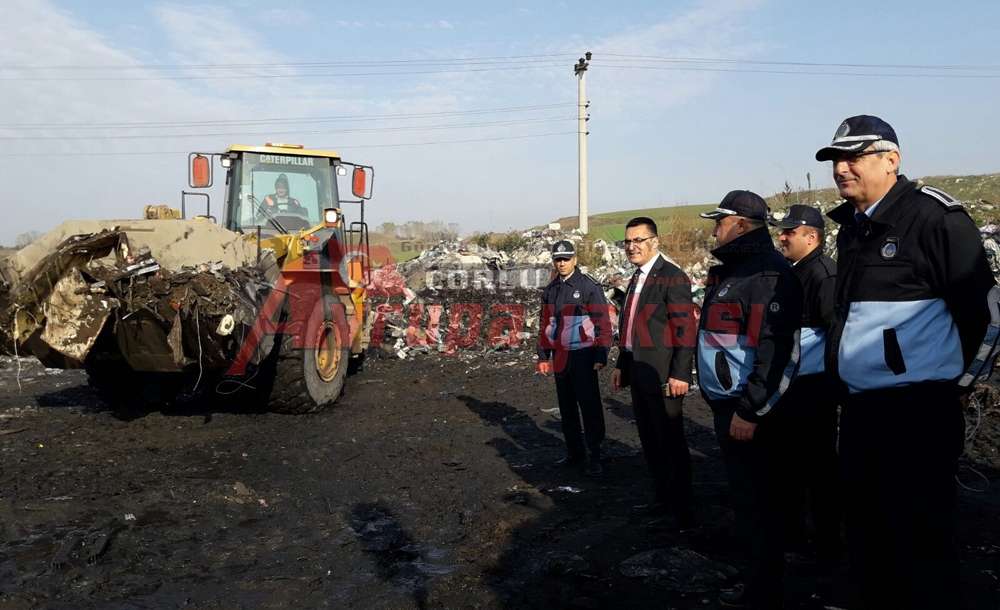 Çorlu Zabıtası Atık Toplayıcılarını Denetledi