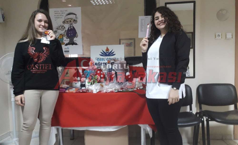 Özel Çorlu Sağlık Koleji'nde 2-8 Kasım Lösemili Çocuklar Haftası Etkinliği