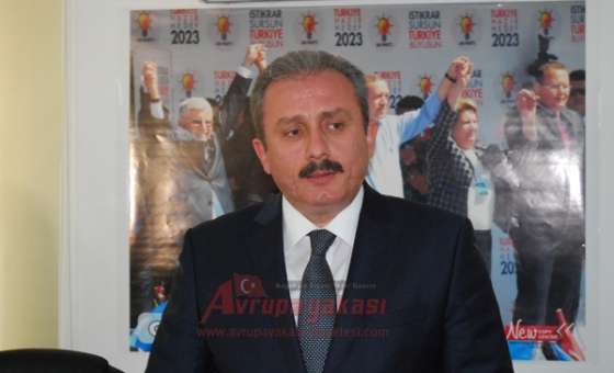 Ak Parti Genel Başkan Yardımcısı Şentop Çorlu'da