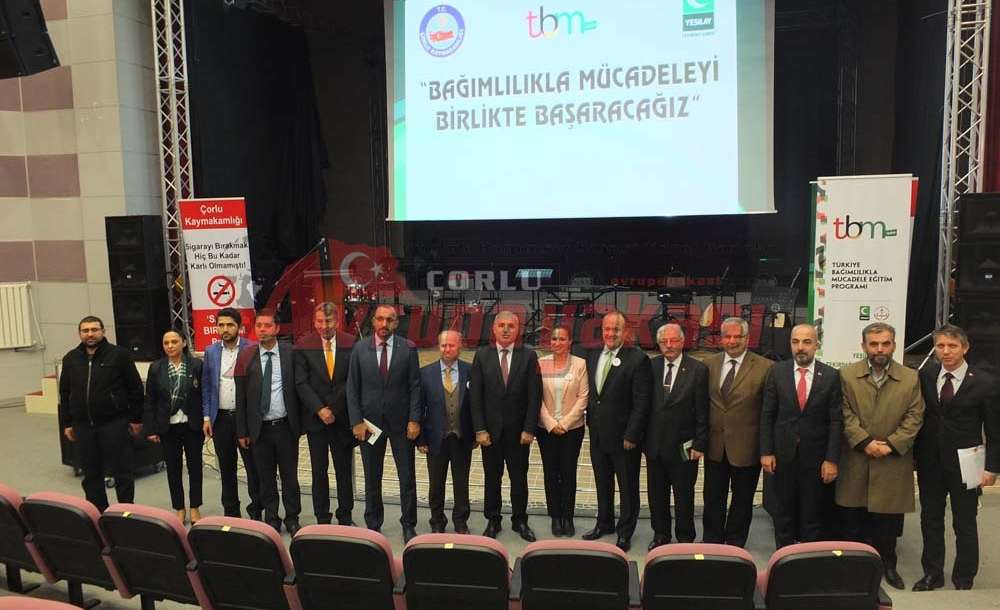 Çorlu Kaymakamlığı Ve Yeşilay`dan Anlamlı Toplantı