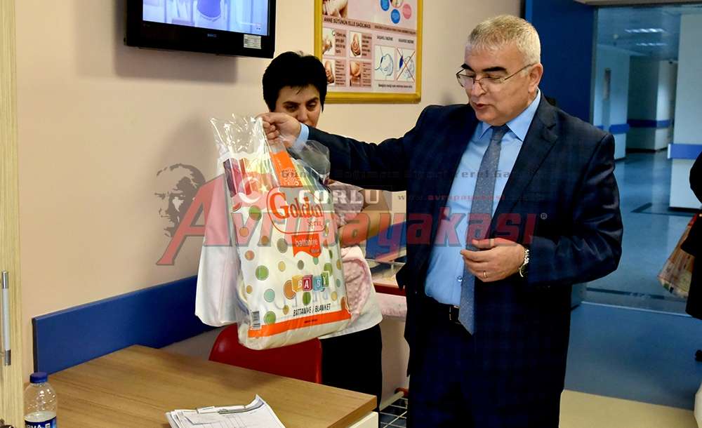 Çorlu Belediyesi'nden 6 Bin Bebeğe Hoş Geldin Paketi