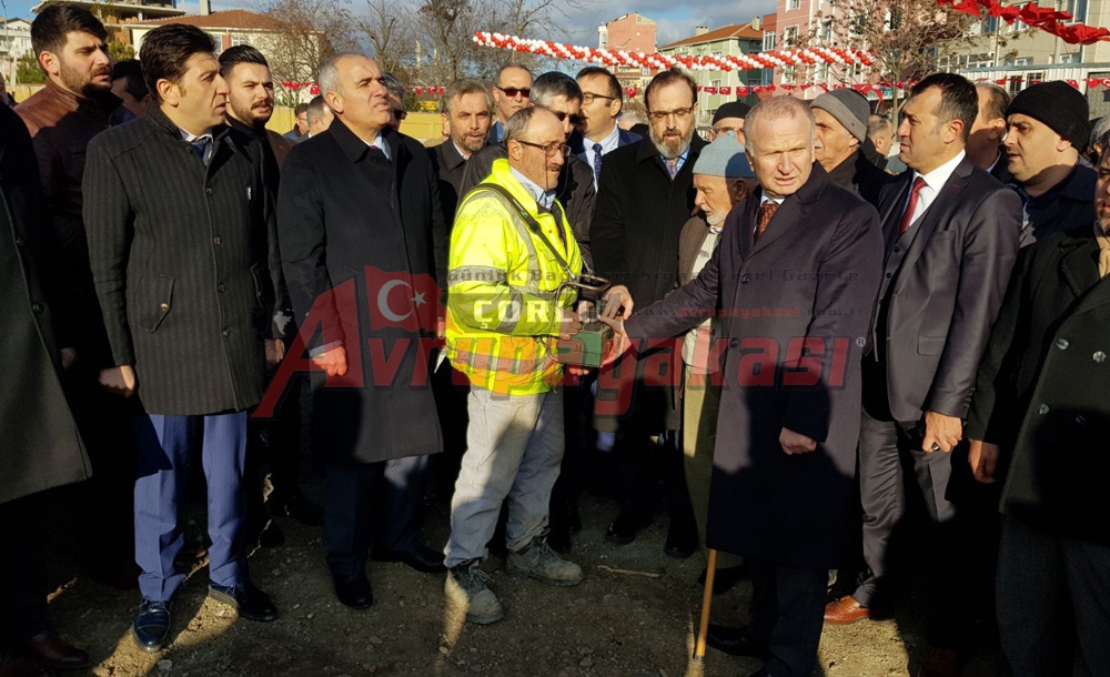 Uygulama Camii Temeli Atıldı