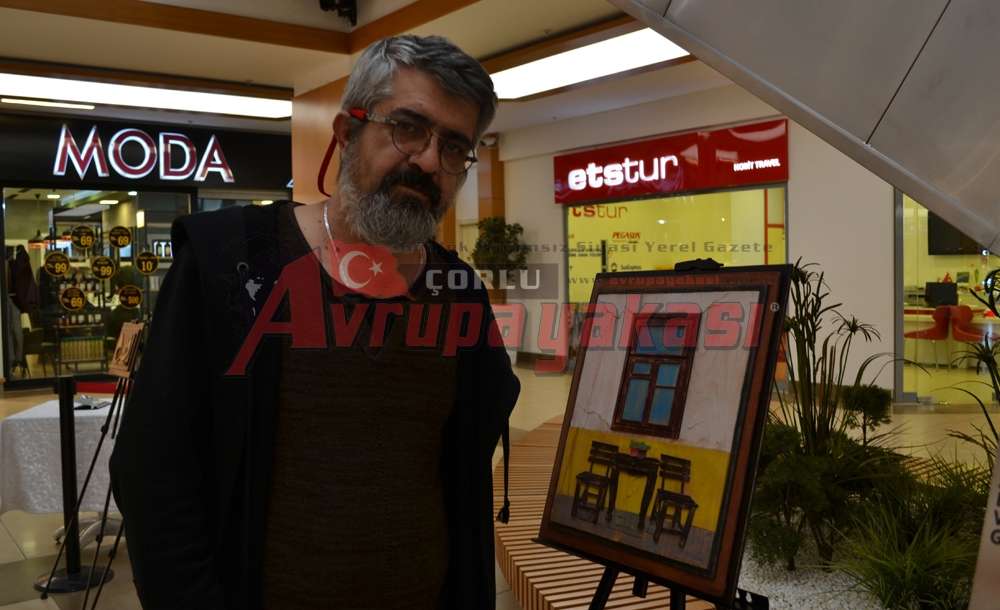 Çorlulu Sanatçıdan Özel Sergi