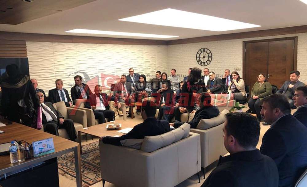İlçe Yönetiminden Başkan Baysan'ı Ziyaret 