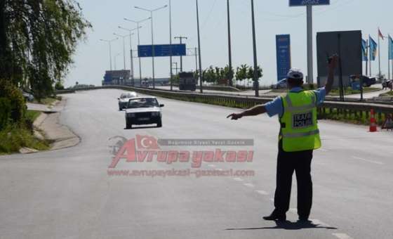 Çorlu Polisinden Emniyet Kemeri Uygulaması
