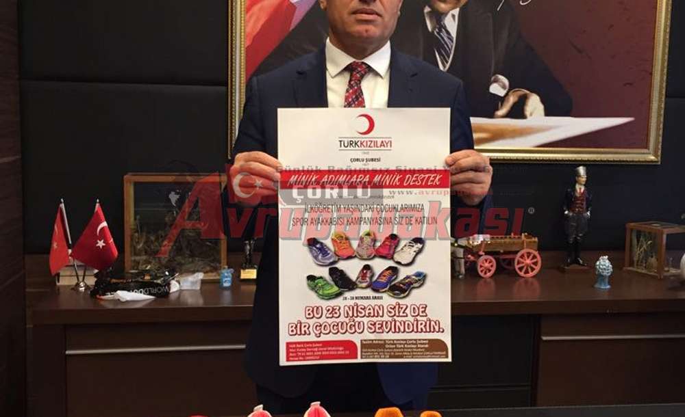 Kızılay'dan Minik Adımlara Minik Destek Kampanyası
