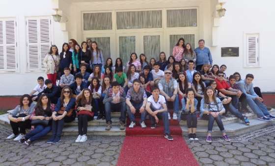 “ Yürüyen Köşk'e” Özel Çorlu Sağlık Koleji Öğrencileri Misafir Oldu
