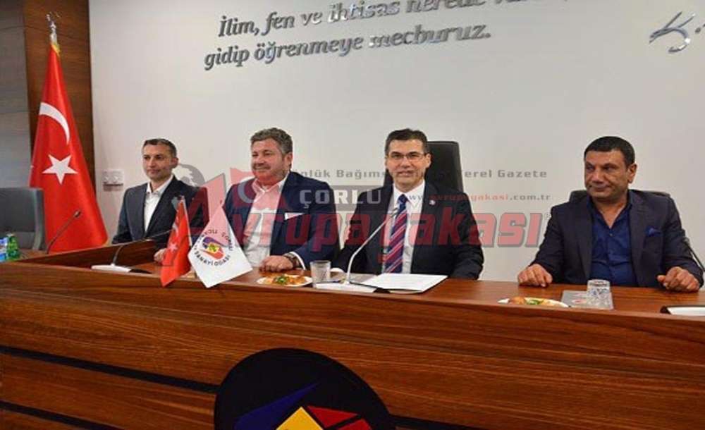 Çorlu Tso'nun Meclis Başkanı Erdim Noyan Oldu