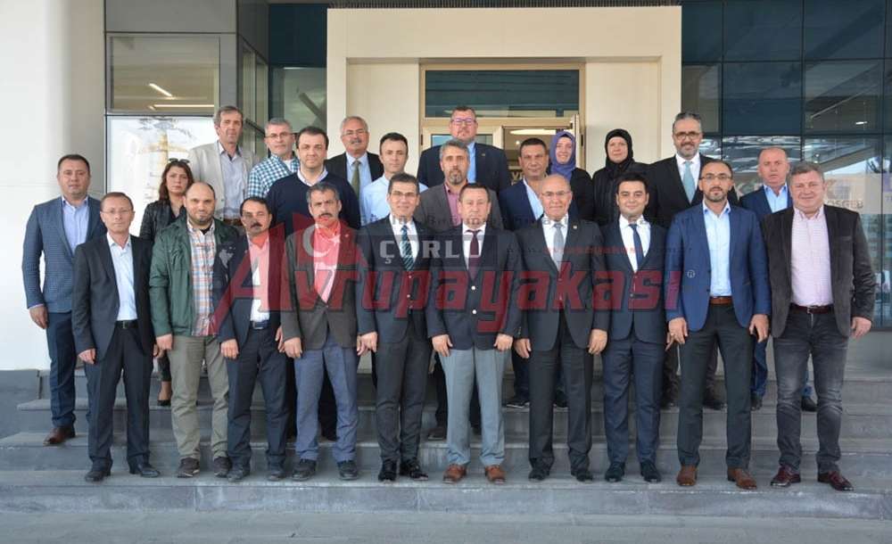 Ak Parti'den Çorlu Tso'ya Hayırlı Olsun Ziyareti