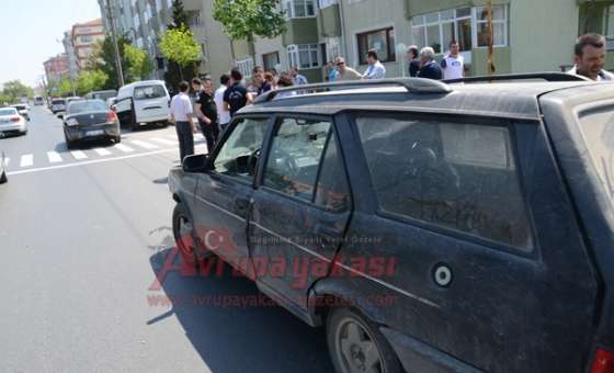 Çorlu'da Kaza: 1 Yaralı