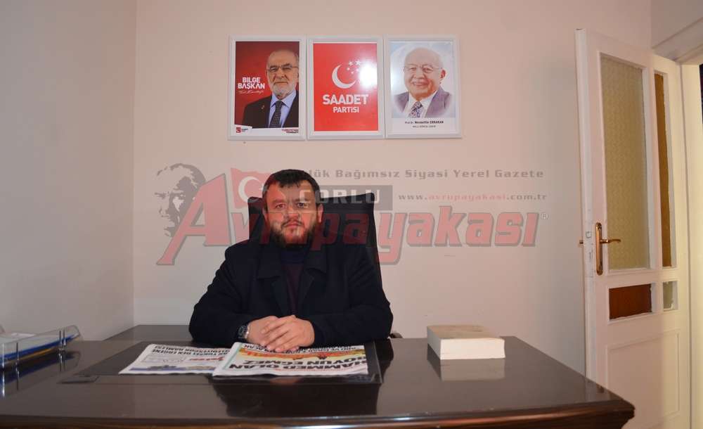 Saadet Partisi'ne Çorlu'da İlgi Artıyor