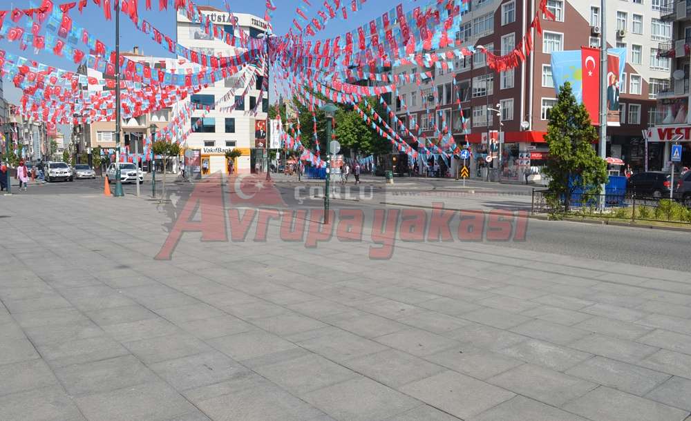 Mitinglerden Sonra Çorlu'da Hayat Normale Döndü