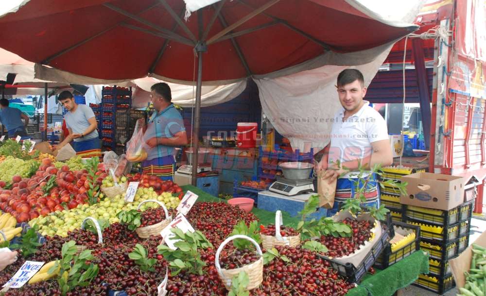 Pazarda Patates Soğan Yangını