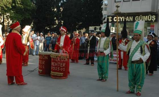 Çorlu'da Mehteranlı Türkçülük Bayramı Günü Kutlamaları