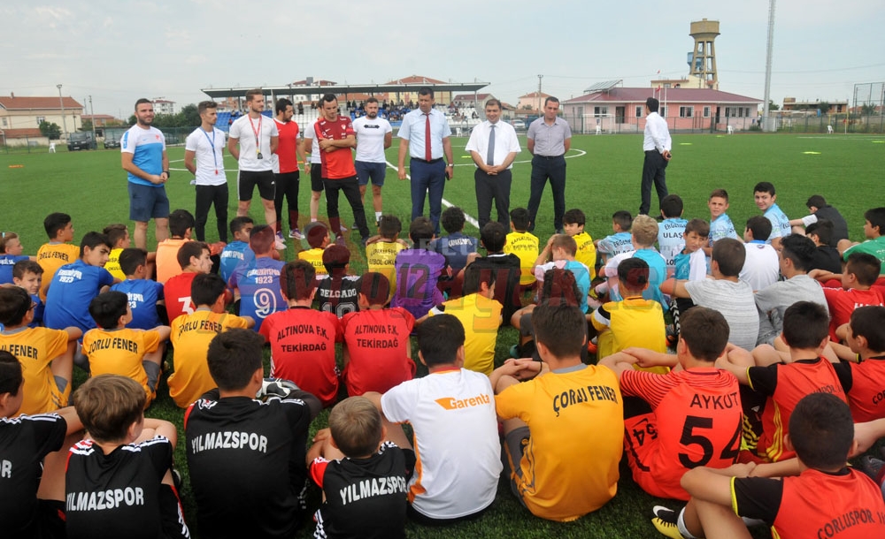 Minik Sporcular Seçilmek İçin Ter Döktü