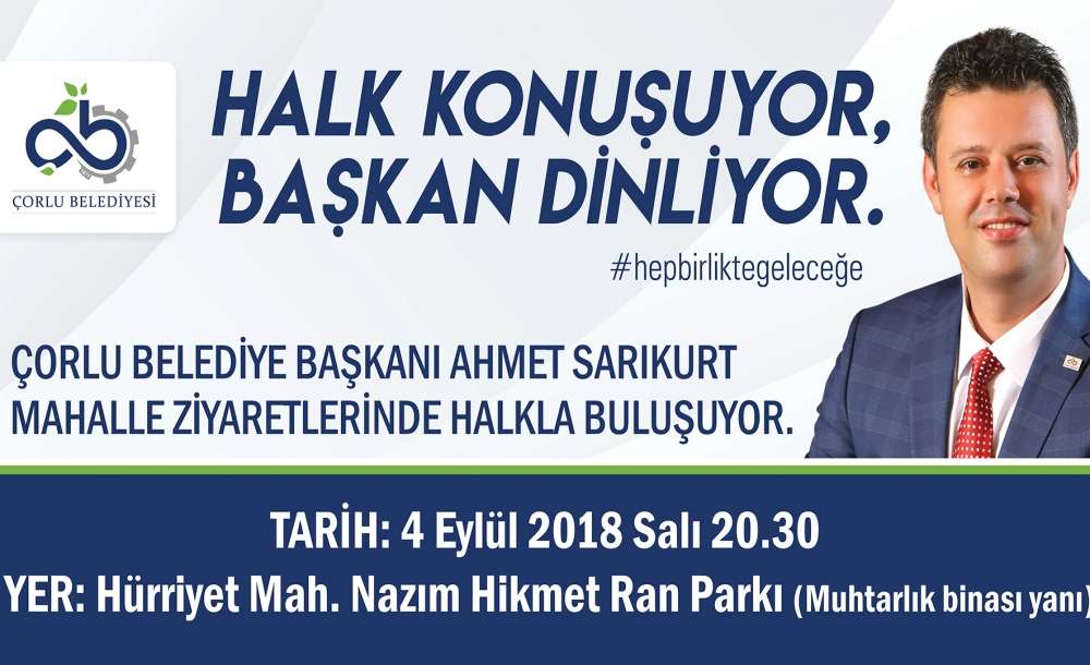 Halk Buluşmaları Devam Ediyor
