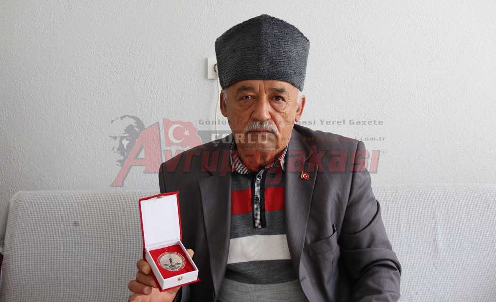 Ergeneli Gazi Askerlere Moral Konuşması Yaptı