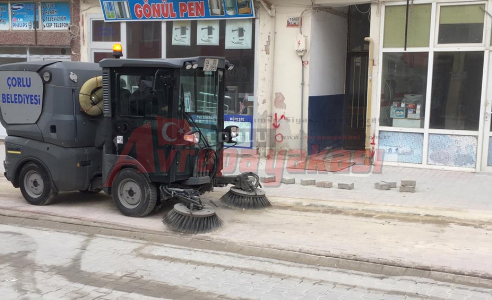 Çalışmaların Bittiği Sokaklar Temizlendi
