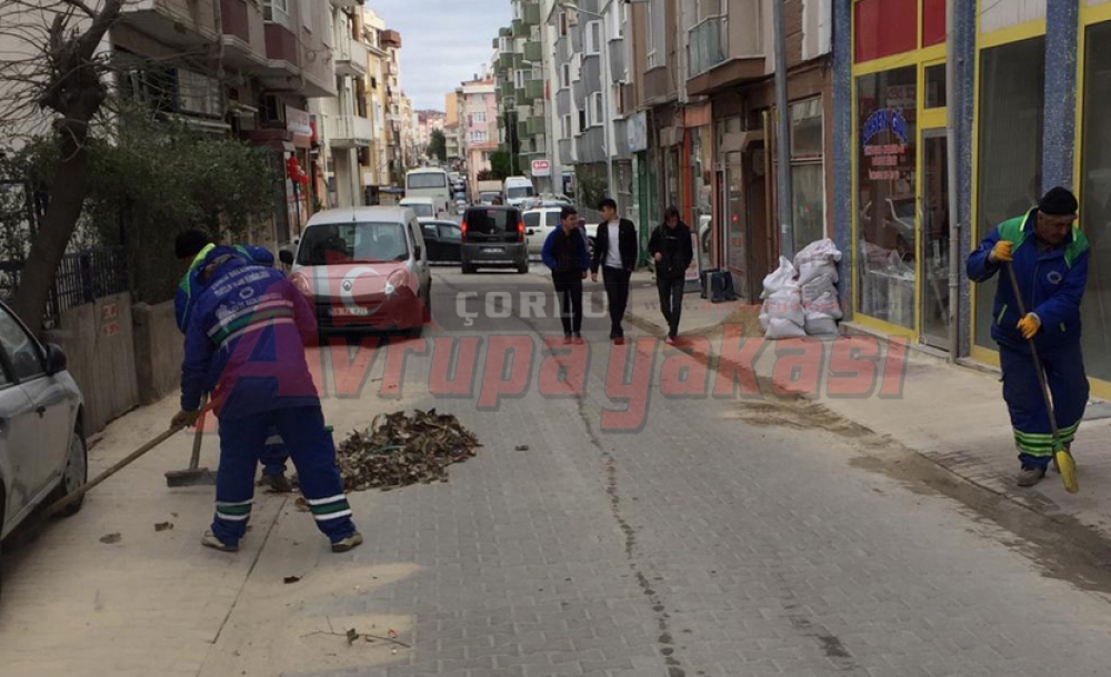 Çalışmaların Bittiği Sokaklar Temizlendi