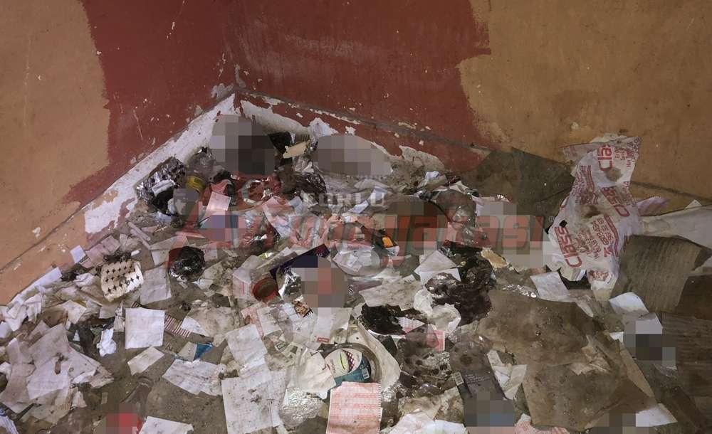 Eski Okul Şimdi Uyuşturucu Yuvası Oldu 