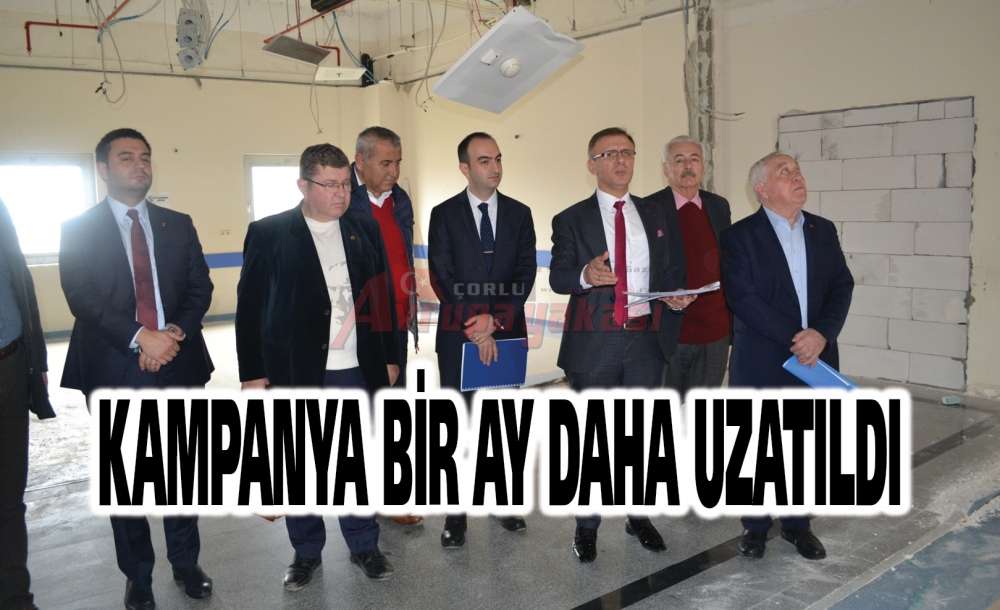 Kampanya Bir Ay Daha Uzatıldı 