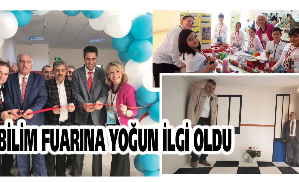 Bilim Fuarına Yoğun İlgi Oldu 
