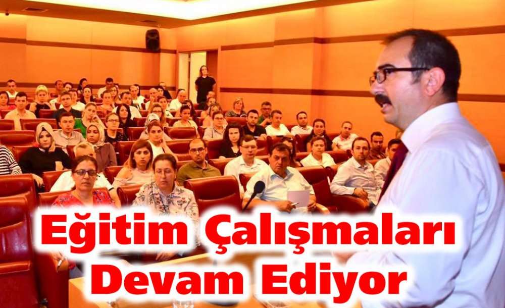 Eğitim Çalışmaları Devam Ediyor